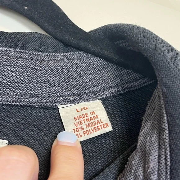 Tommy Bahama Black Polo Shirt - Picture 2 of 5